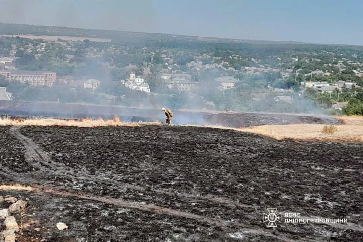 SES: 371 natural fires occurred in Ukraine in 24 hours