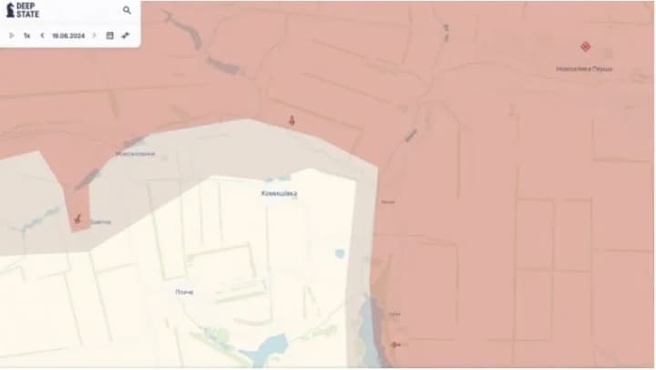 DeepState: россияне оккупировали три села в Донецкой области, продолжаются бои за Нью-Йорк
