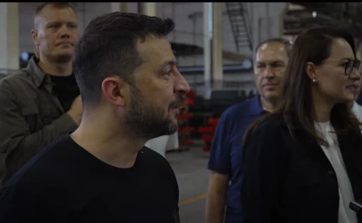 Зеленський у Кропивницькому відвідав підприємство з сільськогосподарського машинобудування