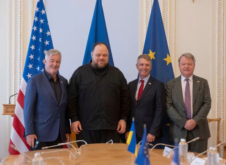 Стефанчук обсудил с делегацией Конгресса США снятие ограничений на удары по рф оружием партнеров