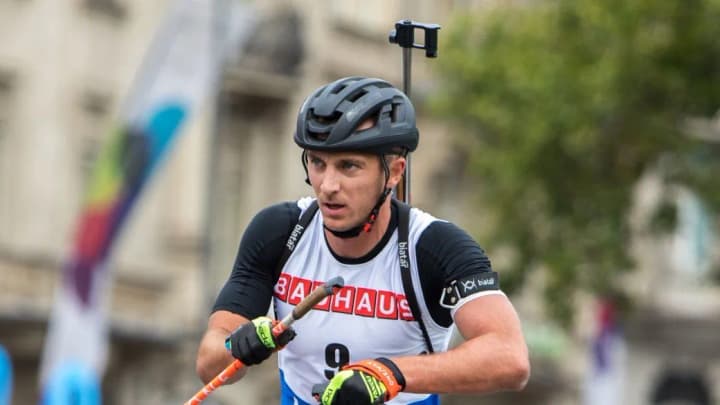 Ukraine wins a double podium in the super sprint at the Biathlon World Championships: Pidruchnyi takes gold and Tyshchenko silver