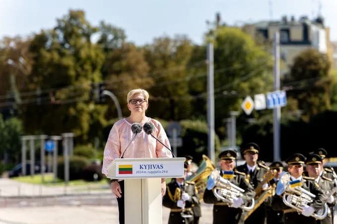Lithuanian Prime Minister: We are doing and will do everything to bring victory closer, which we will celebrate “with light, gas and without Russians”