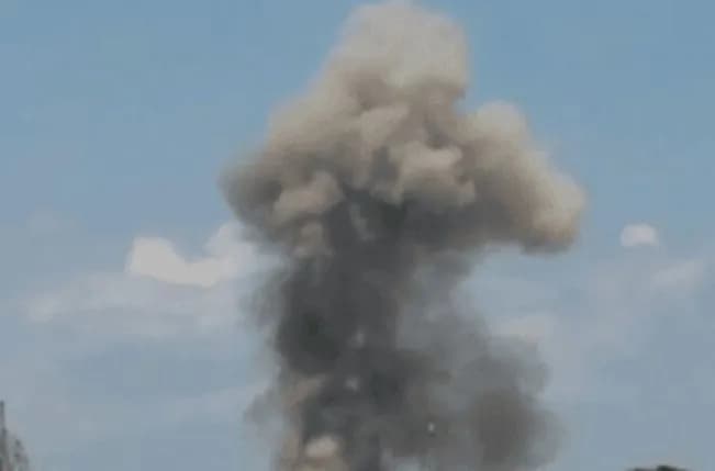 Explosion occurs in Kramatorsk