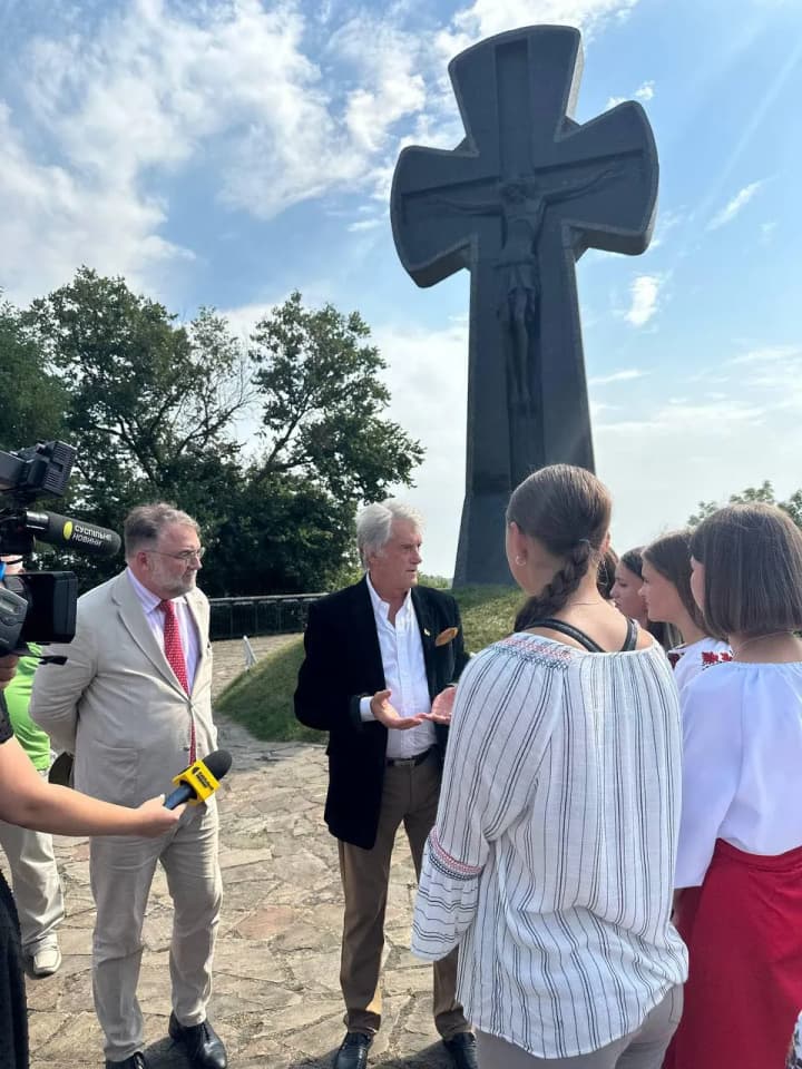 Revived Baturyn: a descendant of Razumovsky visited the Hetman's capital