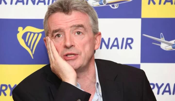 Ryanair CEO calls for restrictions on alcohol sales at airports
