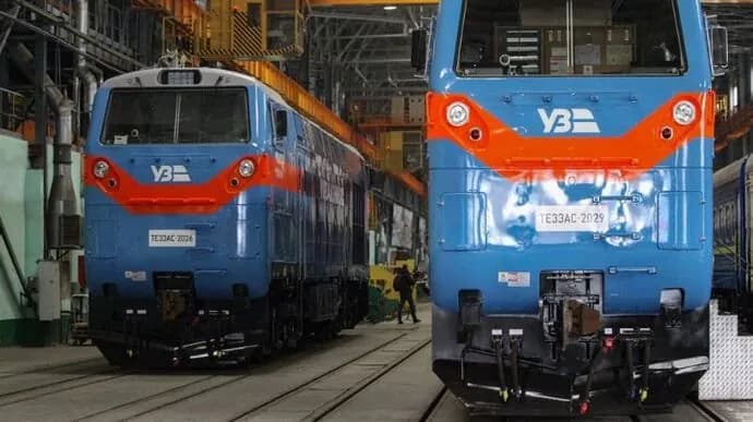 Reserve diesel locomotives introduced in Lviv region due to power outage