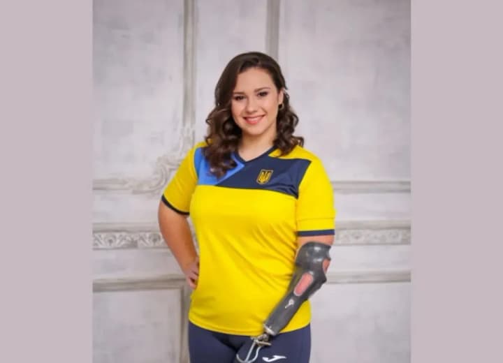 Mariia Shpatkivska wins silver in shot put at the 2024 Paralympics