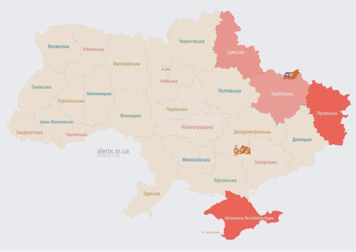 Occupants attacked Sumy district, warning - there are casualties