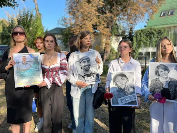 Memorial Day of Ukrainian journalists: commemoration of the fallen media workers took place in Kyiv
