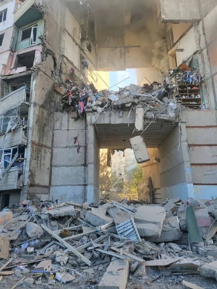 Russian attack on Kharkiv: one dead, 15 wounded