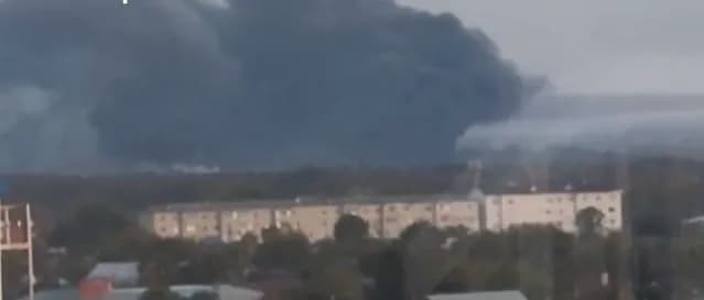 Атака на военный аэродром рф "Ханская": там находилось сразу 57 самолетов и вертолетов рф