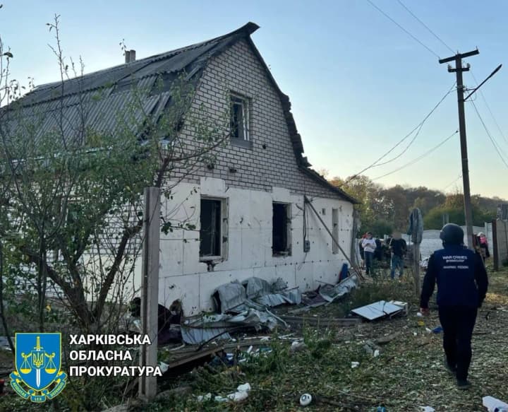 A family with three children suffered: Prosecutor's Office shows the consequences of a Russian strike in Kharkiv region