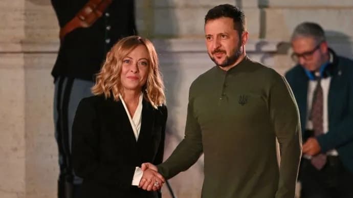 Zelenskyy presents Victory Plan to Italian Prime Minister Meloni