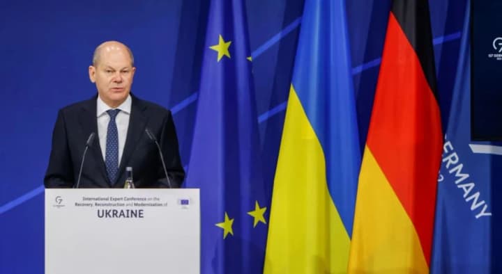 Ничего об Украине без Украины - Шольц