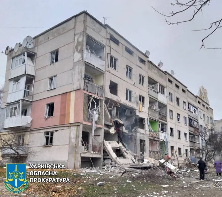 russian shelling of Kharkiv region: two people died in Kupyansk as a result of an air strike