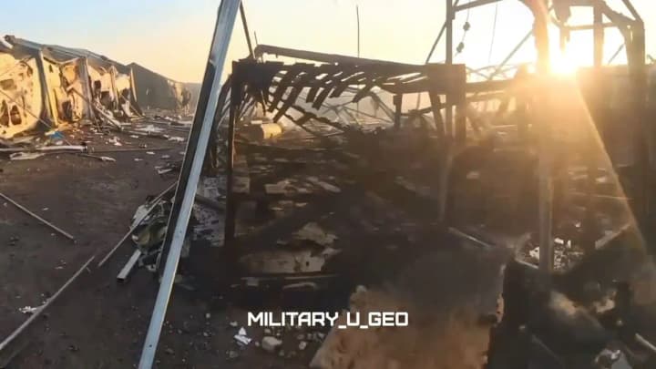 Беспилотник атаковал военный полигон рф в Ростовской области: все детали