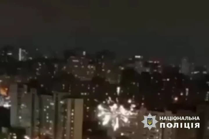 Запустил фейерверк в столице: задержали 23-летнего мужчину, ему грозит ограничение свободы