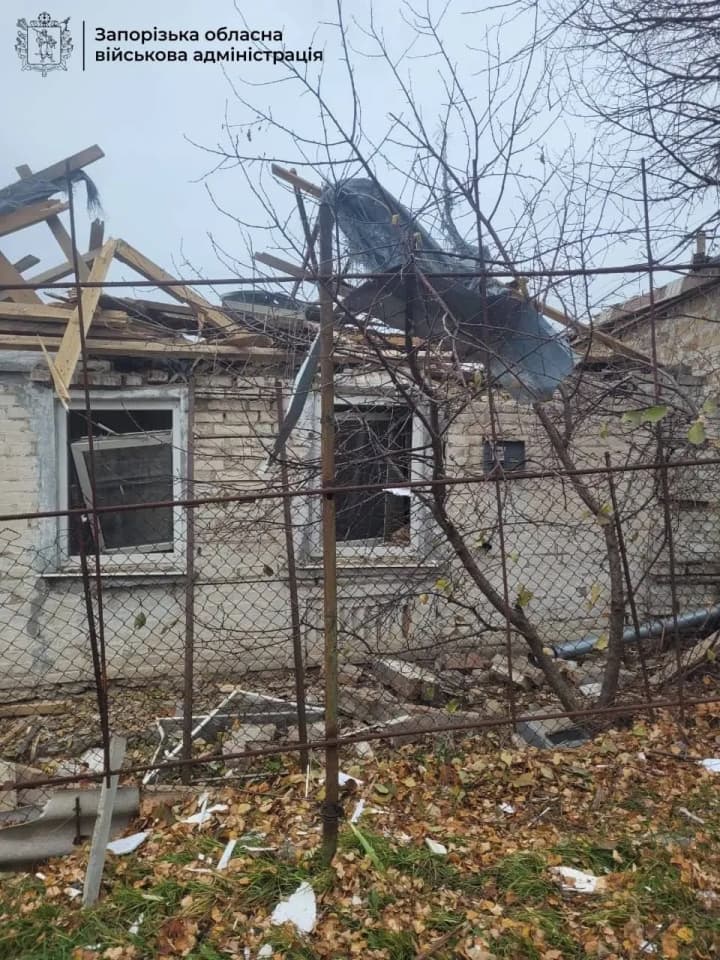 Within a day, the invaders struck almost 500 times in Zaporizhzhia region