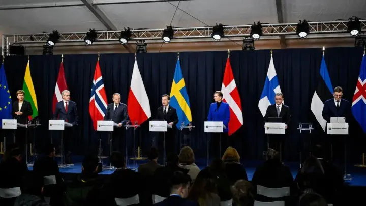The countries of Northern Europe, the Baltic States and Poland announced increased support for Ukraine