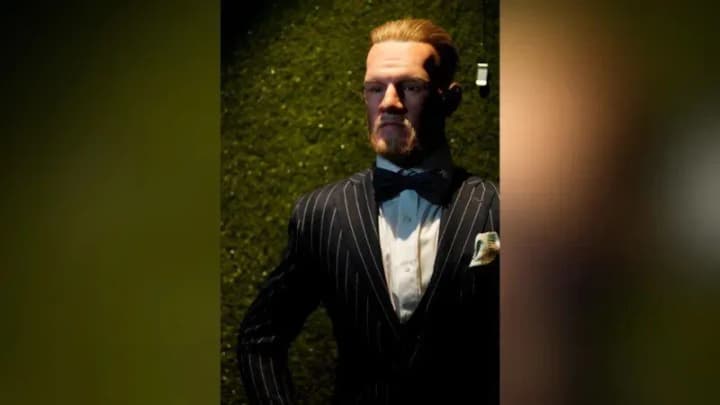 Conor McGregor wax figure removed from Dublin museum
