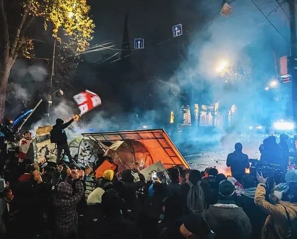 In Tbilisi, detention centers are overcrowded after two days of dispersal of rallies