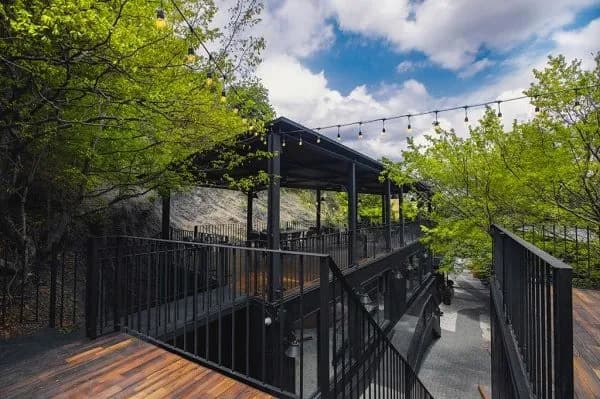 In Georgia, a restaurant popular among the leaders of the ruling party stopped working in protest