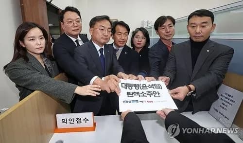 Шість опозиційних партій Південної Кореї подали законопроєкт про імпічмент президента