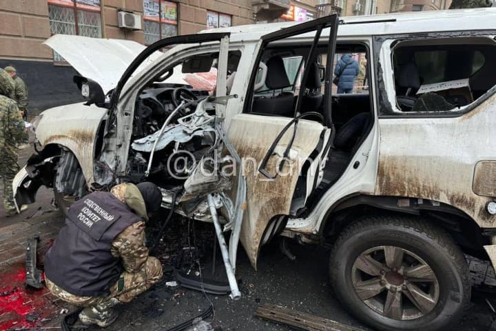 Car of the likely head of the Olenivska colony exploded in the center of Donetsk: what is known