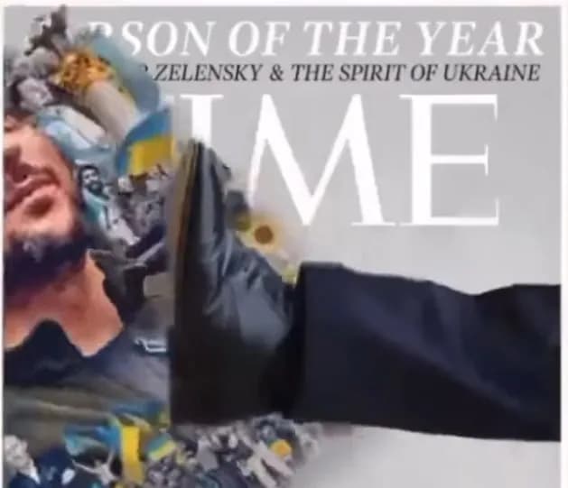 Син Трампа опублікував відео, де його батько "виштовхує" Зеленського з обкладинки Time