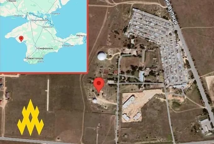 Guerrillas discover strategic Russian radar base near Yevpatoriya