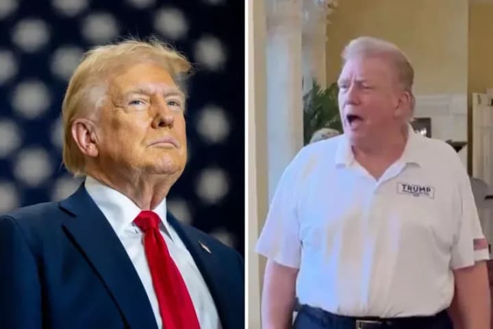 Trump appeared in public with a new hairstyle: the network reacted