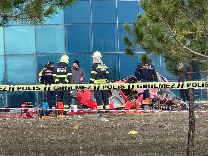 Medical helicopter crashes into a hospital in Turkey: there are dead