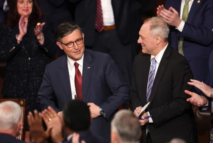 Mike Johnson retained the position of Speaker of the U.S. House of Representatives