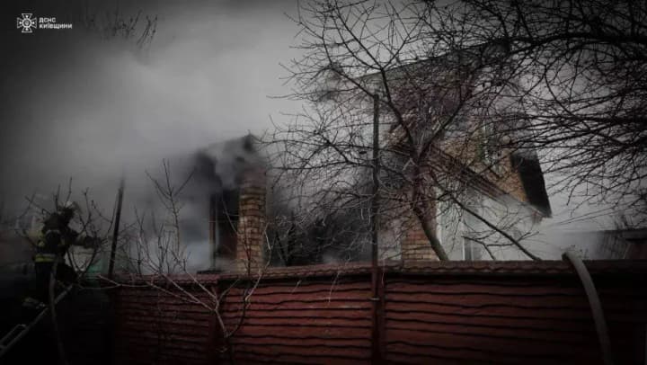 Three people died in a fire in Irpin