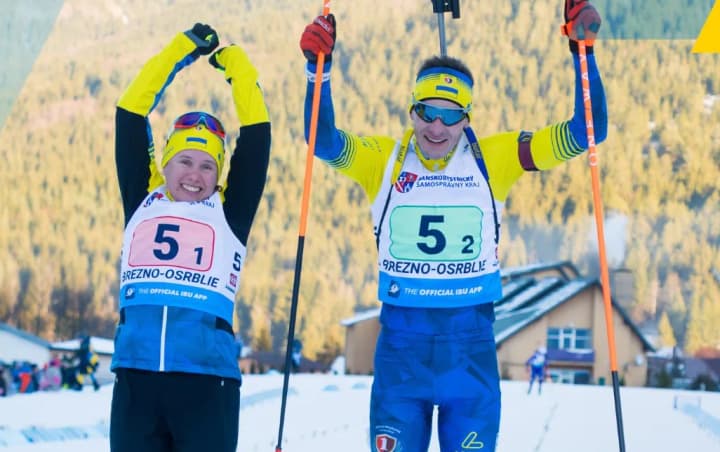 Ukrainian biathletes repeat their bronze medal success after 6 years