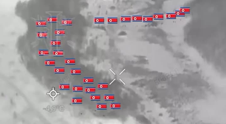 SOF fought an 8-hour battle with the North Koreans: footage was shown