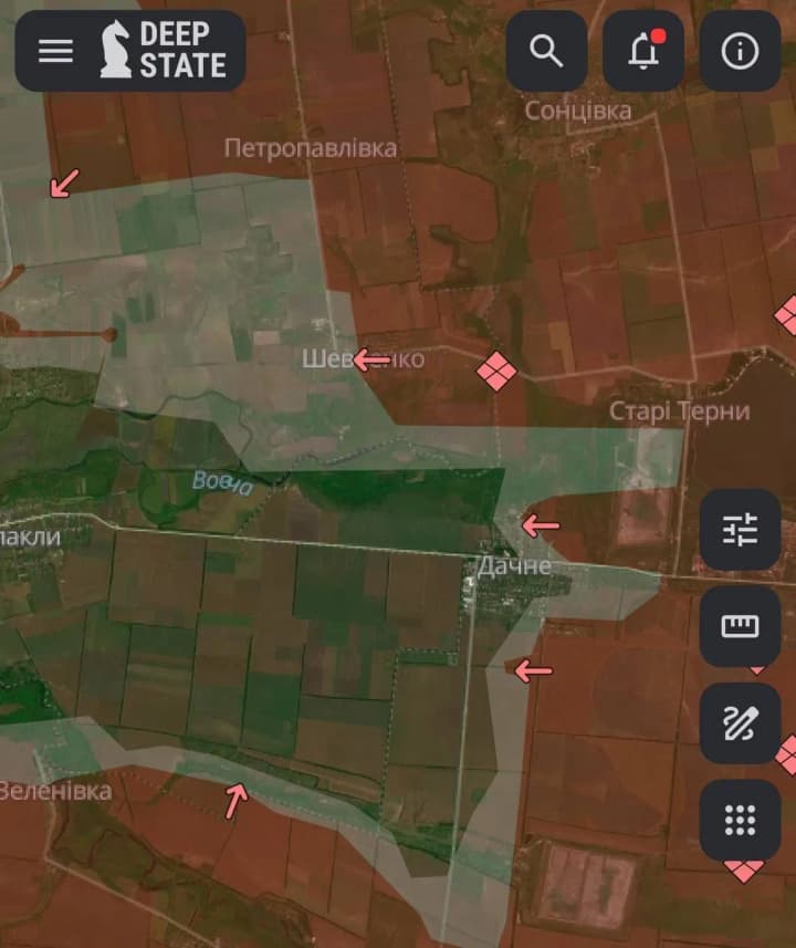 Окупанти просунулись на Покровському напрямку: DeepState оновив мапу бойових дій