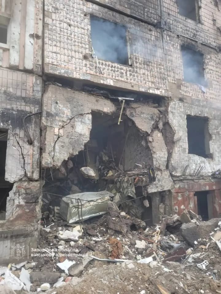 Zaporizhzhia region suffered 450 enemy attacks per day