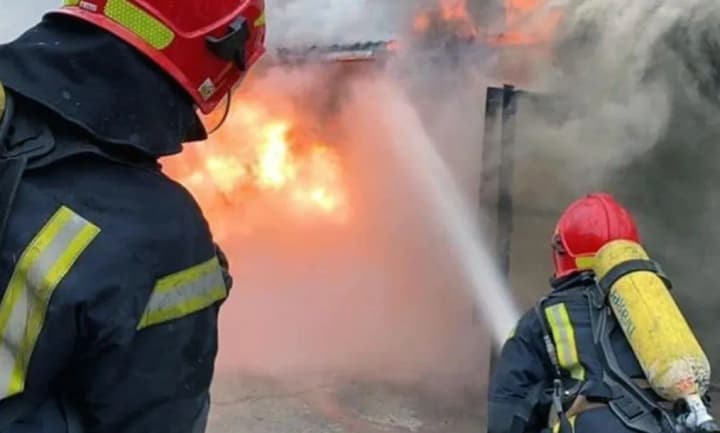 Fire in a sports club in Kyiv: the fire started in the bathhouse