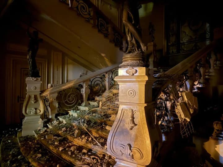 How the Bristol Hotel was damaged during the strike on Odesa: photos have appeared