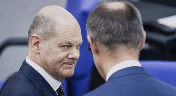 Merz leads Scholz in the ratings before the German TV debate