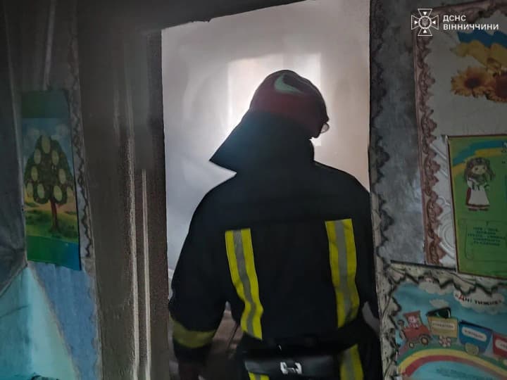 На Вінниччині спалахнув дитсадок через несправне пічне опалення