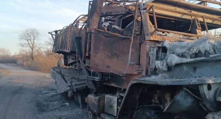 Оккупанты впервые потеряли редкую ТОС-2 «Тосочку» на поле боя