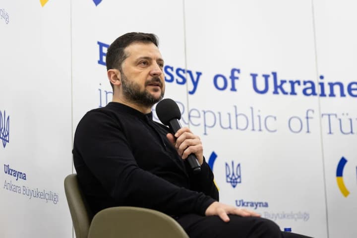 Zelenskyy stated that he does not intend to go along with ultimatums from the Russian Federation