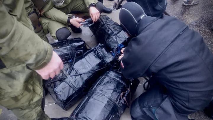 Возле польского Гданьска из моря выловили груз кокаина на 15 млн долларов