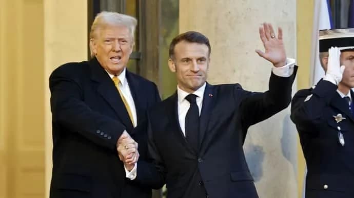 Макрон у США скаже Трампу, що він "не може бути слабким" проти путіна