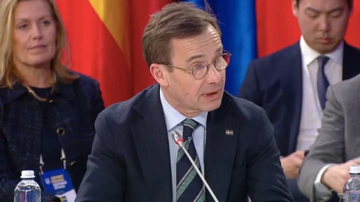 Sweden will increase military aid to Ukraine and has announced further restrictions on Russia's oil revenues