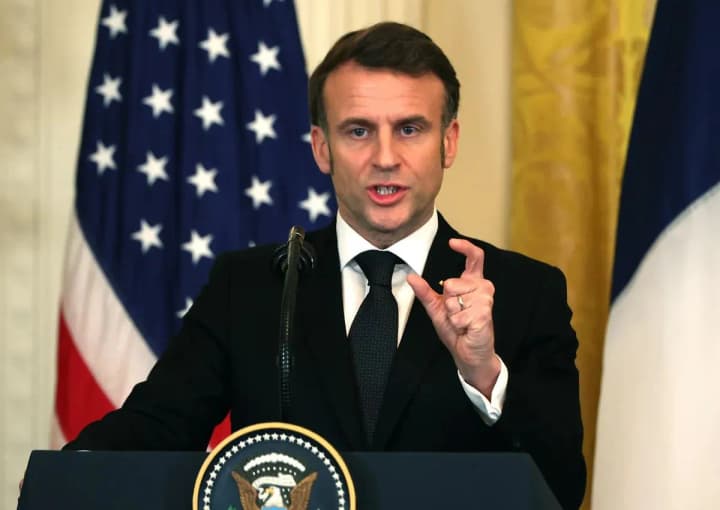 Макрон пояснив призначення європейського контингенту в Україні