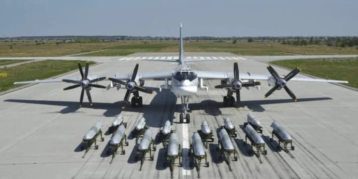 Повітряні Сили: чотири стратегічні бомбардувальники рф Ту-95МС здійснили пуски крилатих ракет 