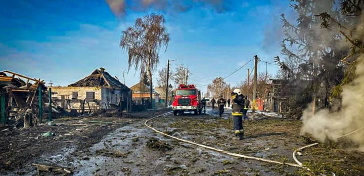 A power substation and buildings were damaged, and 2 people were injured: Zolochiv community in Kharkiv region attacked by invaders